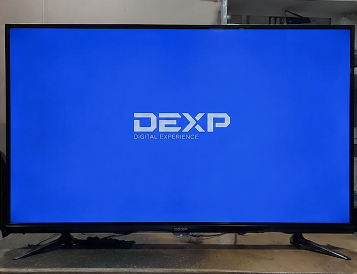 Телевизор после настройки — рабочий экран Smart TV